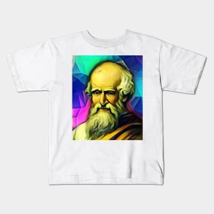 Archimedes Colourful Portrait | Archimedes Artwork 7 Kids T-Shirt